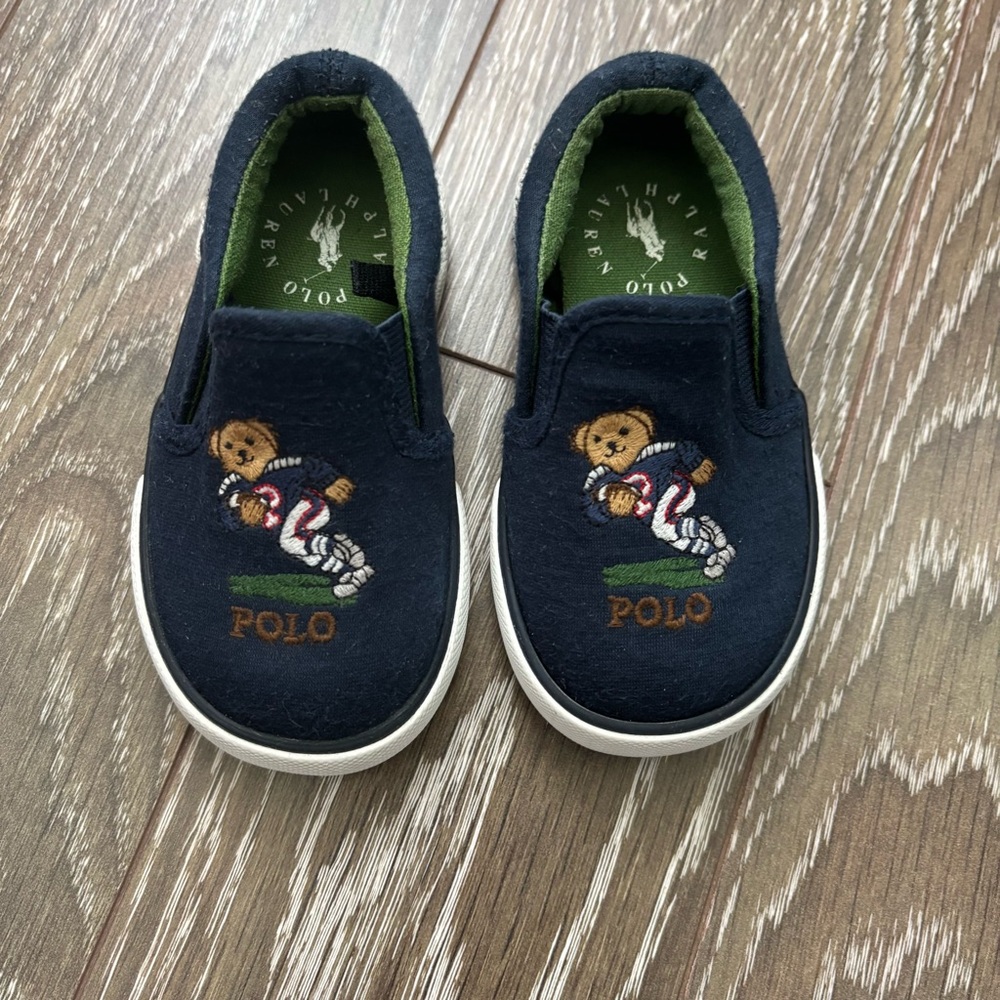 Polo Ralph Lauren Toddler Slip Ons Size 5C